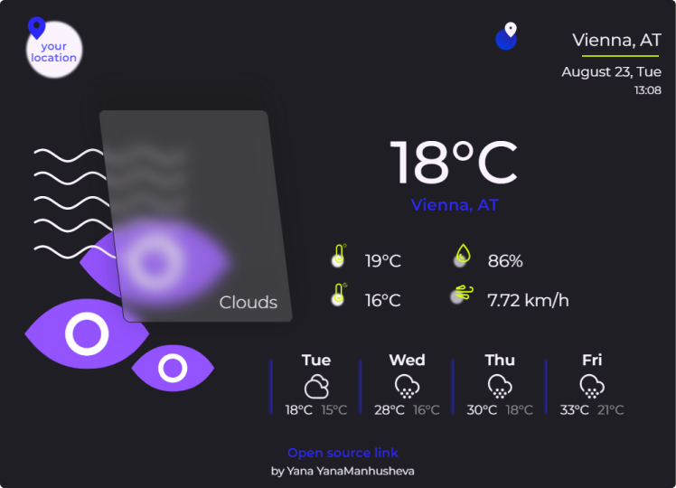 Weather app project